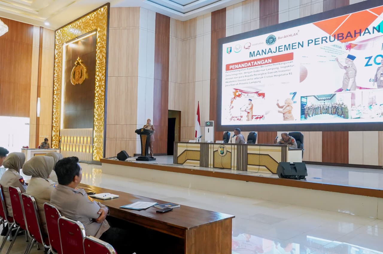 Pemprov Lampung Dorong Zona Integritas, Masyarakat Dapat Layanan Lebih Transparan dan Akuntabel