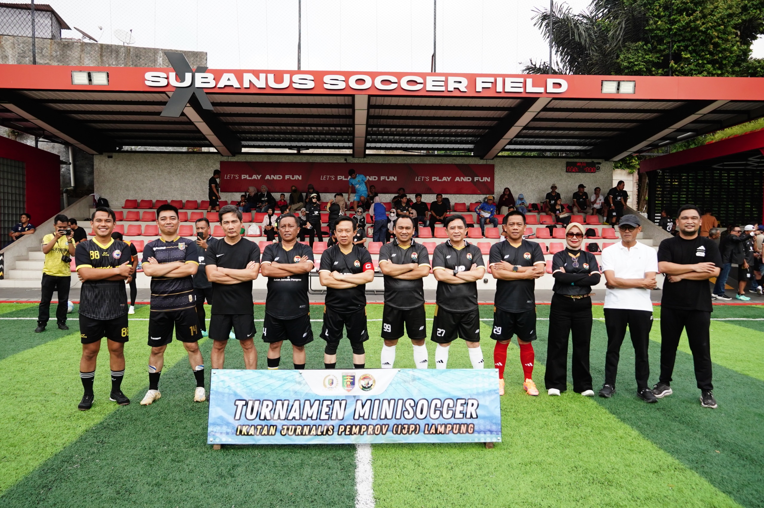 Lewat Mini Soccer, Pemprov Lampung dan Jurnalis Perkuat Sinergi Pembangunan Daerah