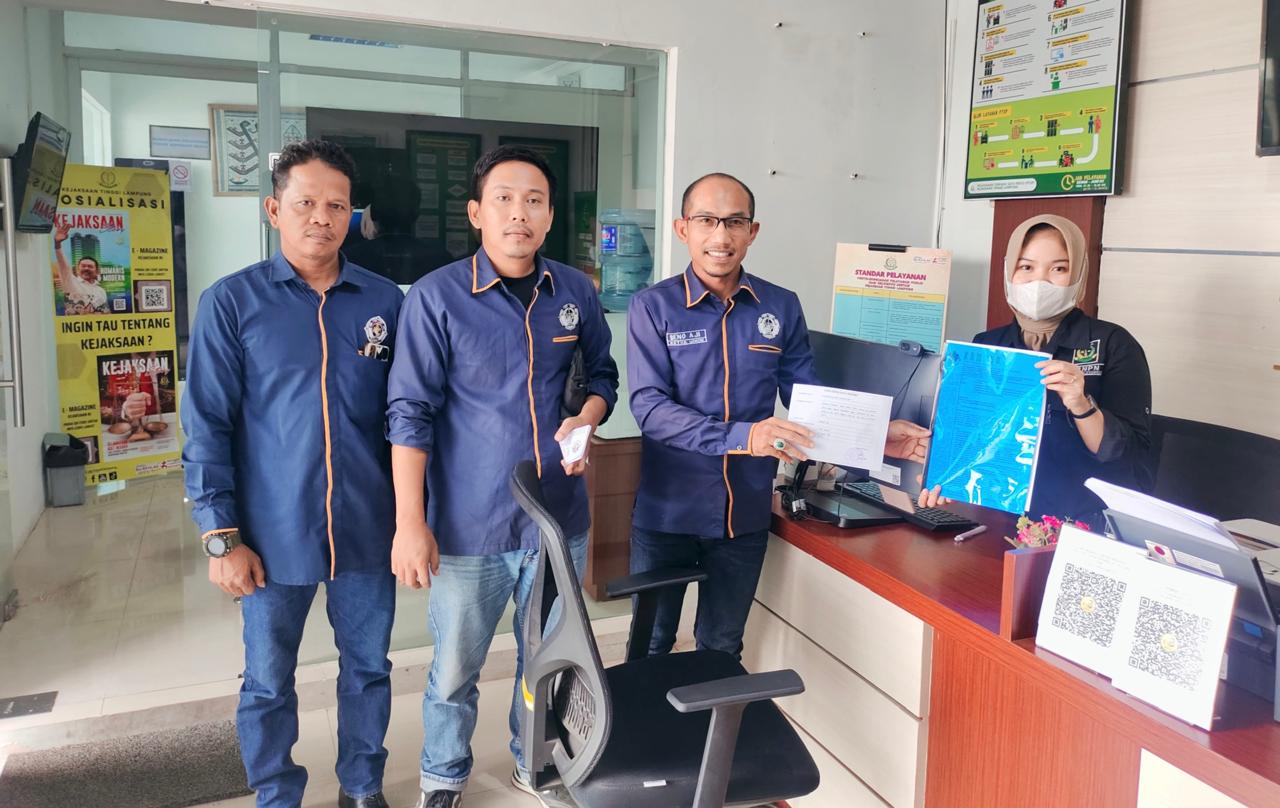 Lapor ke Kejati Lampung, DPP KAMPUD Minta Dugaan Pengkondisian Ratusan Proyek 2025 di Dinas PUTR Kota Metro Diusut