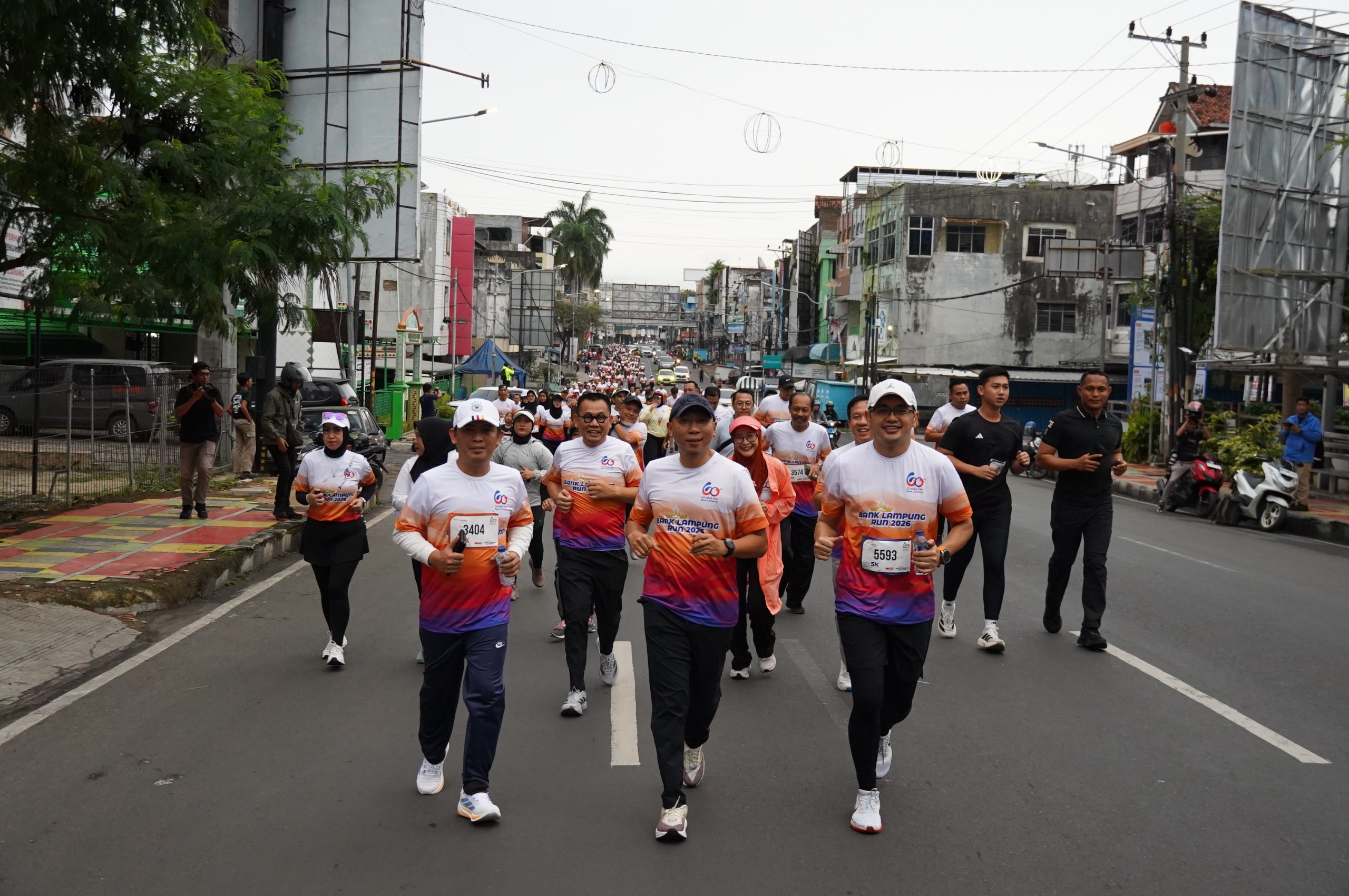 Gubernur Lepas Peserta Bank Lampung RUN 2026, Apresiasi Kontribusi untuk UMKM